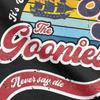 Футболки Goonies Never Say Die для мужчин, футболка для отдыха из 100% хлопка с круглым вырезом и коротким рукавом, классические топы