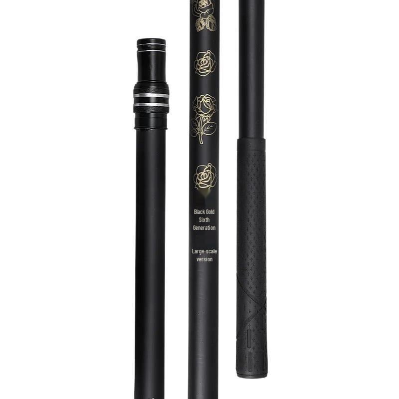 Телескопическая рыболовная сеть из углеродного волокна со складной головкой