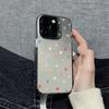 Красочный чехол с сердечками для iPhone 16 16E 15 14 13 12 11 Pro Max Чехол Funda Coque Бампер Оболочка 15 14 Чехол для iPhone 16 Pro Max