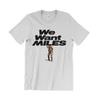 Miles Davis We Want Miles T-Shirt Jazz Trumpet Legend Sketches In Spain Brew Lp