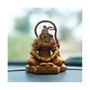Hanuman Ji Murti Lord Bajrangbali Dhyan Mudra Meditation for Home Car Dashboard Decorative Showpiece -11 Cm