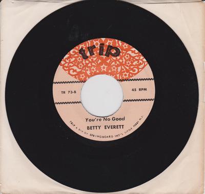 7-дюймовая пластинка BETTY EVERETT The Shoop Shoop Song TR73 Trip US SoulFunk Б/у
