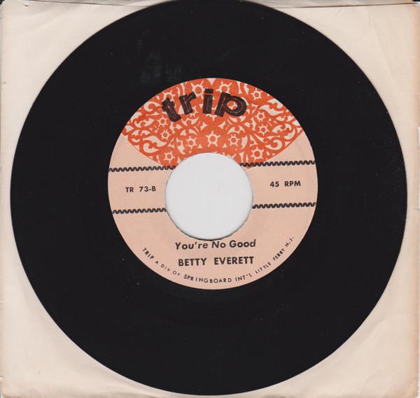 7-дюймовая пластинка BETTY EVERETT The Shoop Shoop Song TR73 Trip US SoulFunk Б/у
