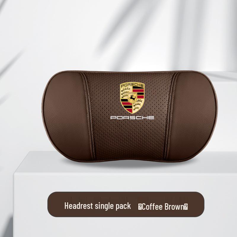 Аксессуары Порше: Подголовники, Поясничные опоры и Предметы интерьера для Cayenne, Macan, Panamera и 718.