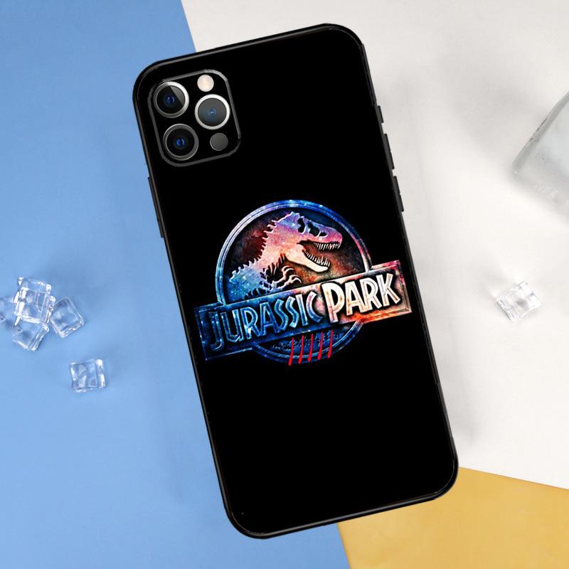 Dinosaur World Jurassic Park Case For iPhone 13 12 11 14 Pro Max Mini Cover For iPhone XR X XS Max 6 Plus Phone Case