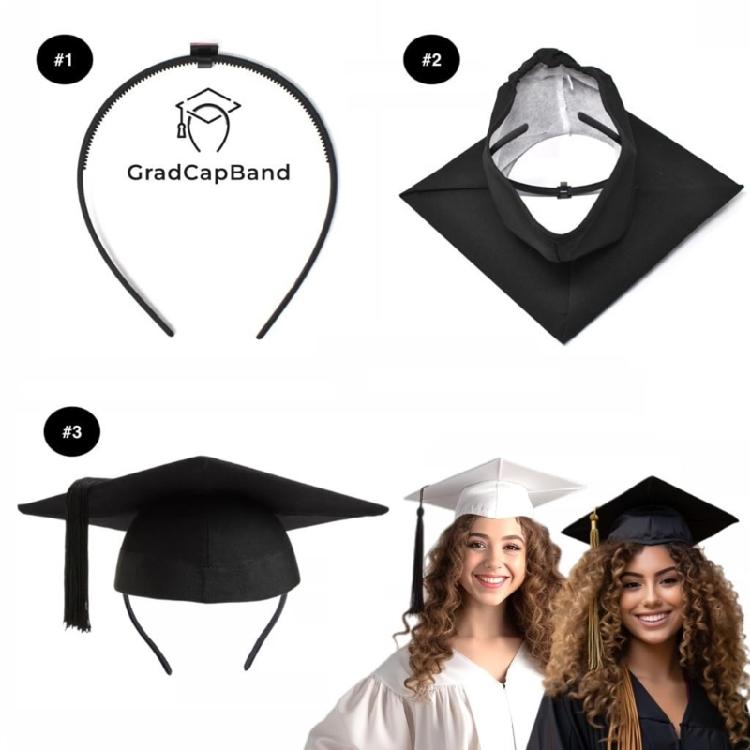 Удобный держатель для защиты волос, фиксатор выпускной шляпы, стильный протектор для прически