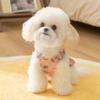 Printed Puppy Dog Graffiti Can Lead Two-legged Vest Teddy Bear Small Puppy Kitten Pet Clothes