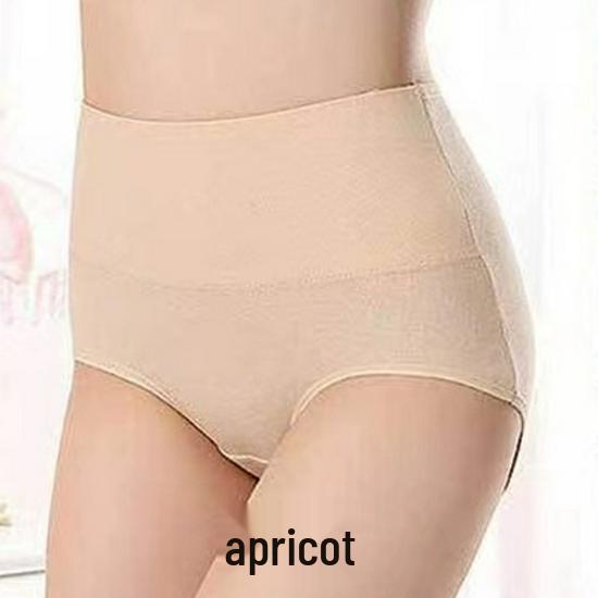 Women's Seamless Cotton High-Waisted Tummy Control Triangle Panties
