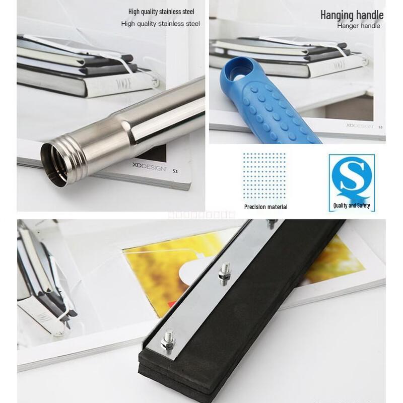 Hampton 80cm Floor Squeegee with Replacement Strips