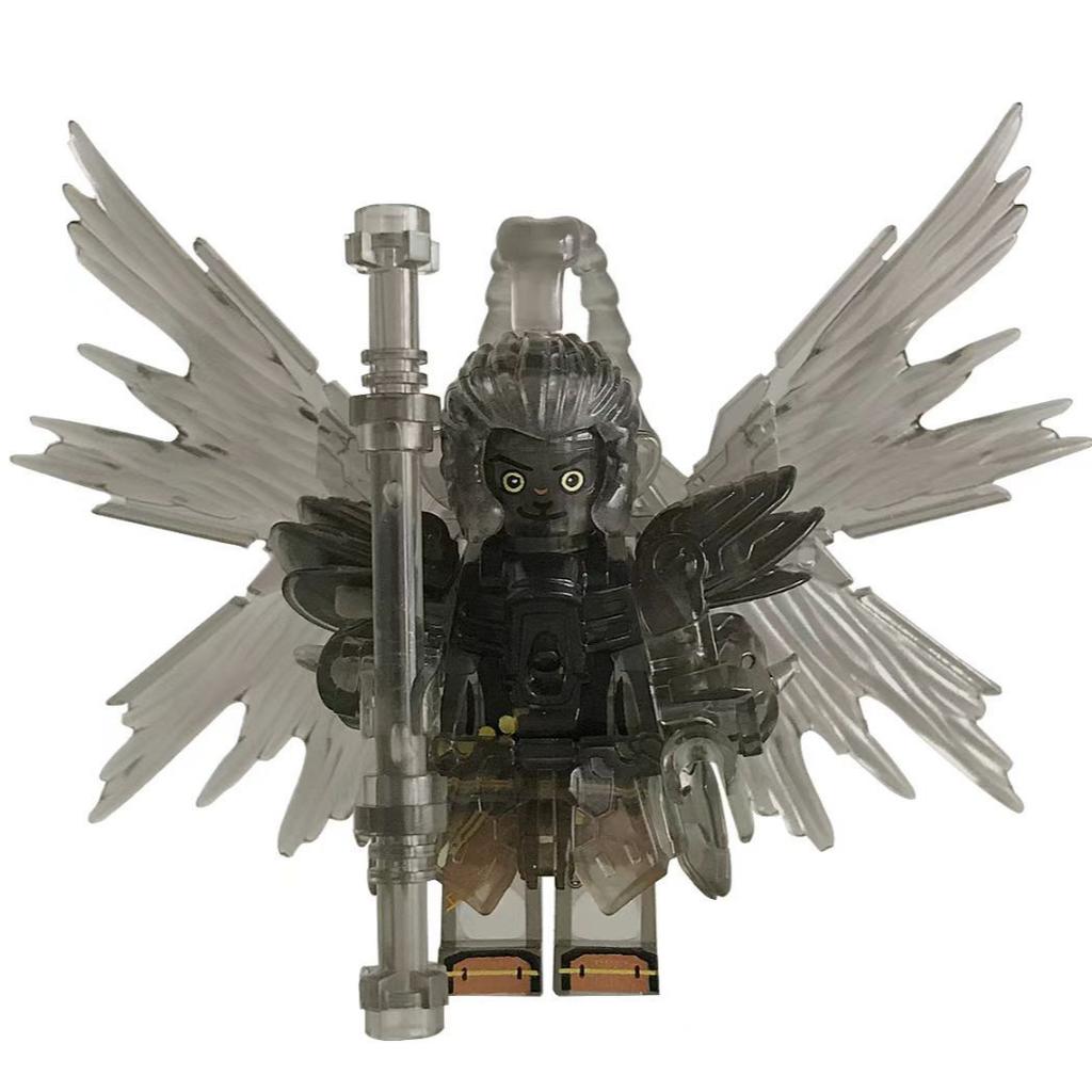 Building Block Doll Westward Journey Wukong Building Block Cool Wings Puzzle Assembly