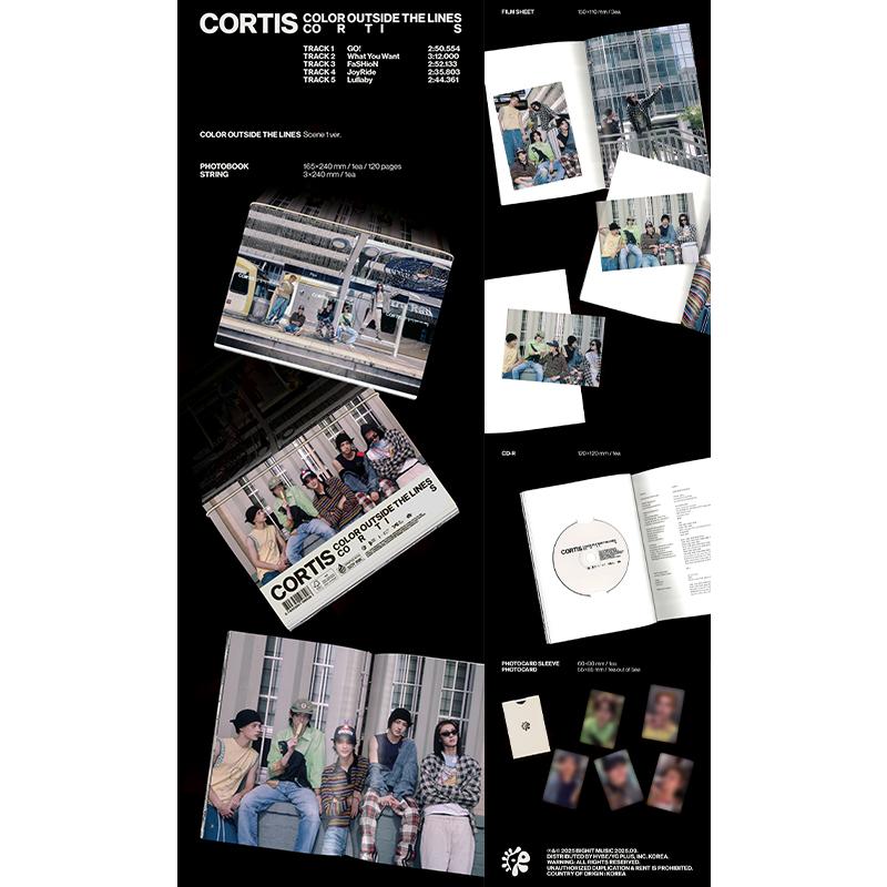 [Предзаказ] Big Hit Новая группа CORTIS Мини-альбом 1-й [COLOR OUTSIDE THE LINES] Версия с фотобуком. (ЛОТЕРЕЯ)