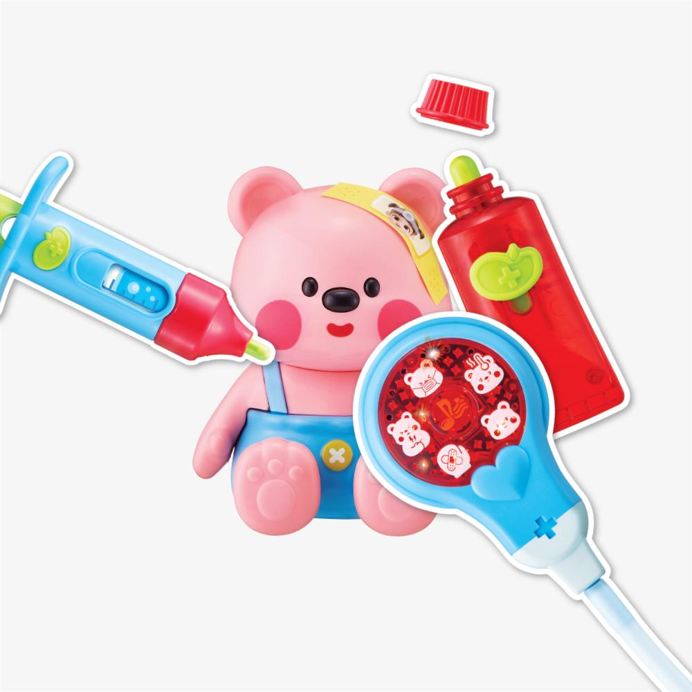 [young toys] Kongsuni's Talking Stethoscope Hospital Pretend Play Set