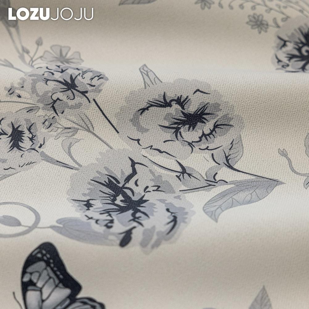 1 шт. LOZUJOJU 70-80% затемнение французский романтический стиль бабочка узор рюшами края занавески для спальни гостиной домашний декор
