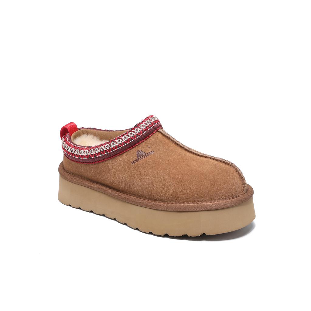 Шерстяные платформенные тапочки Ugg Dreammerino Mackenzie