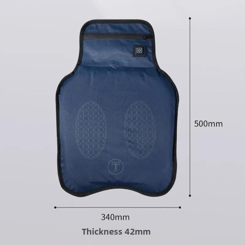 Motorcycle Heated Seat Cushion 5V Universal Motorcycle Warmer Seat Cover with Three-level Heating Function Warm Seat Cushion