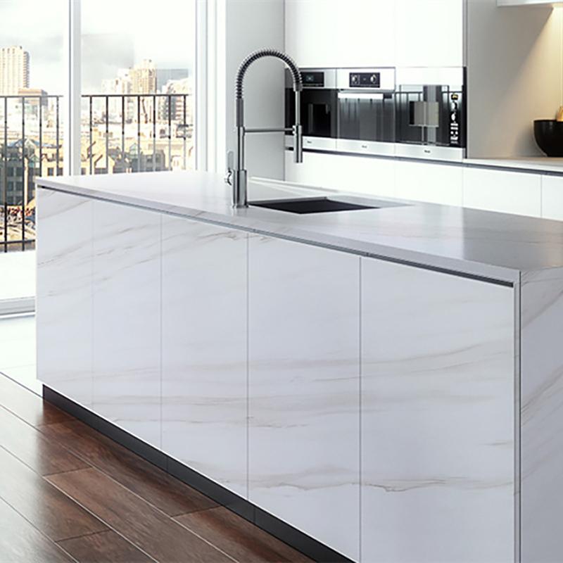 40 см Наклейки на стену с отклеивающейся основой Декор для дома Мраморный узор ПВХ Самоклеящиеся обои для кухонной столешницы Шкафы