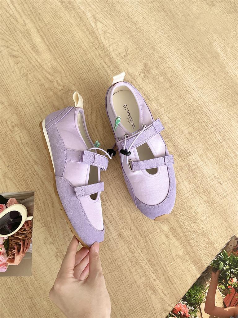 Модные балетки IPPEUM для женщин 2025 Новая мода Мэри Джейн Обувь с круглым носком Плоская подошва