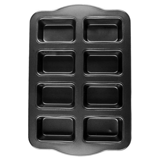 Cake Mold Non-Stick Cake Pan with 8 Compartments DIY Baking Mold for Chocolate Dessert Biscuit Bread