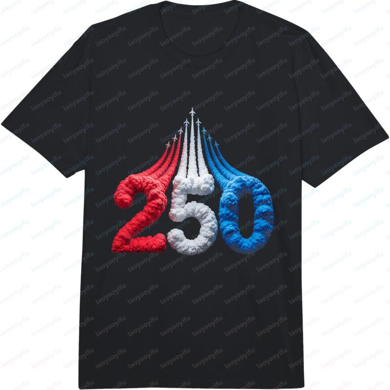 America Independence Day Anniversary 1776 2026 4th of July Adult Heavyweight TShirt Women Clothes Gothic Vintage Clothes Tops