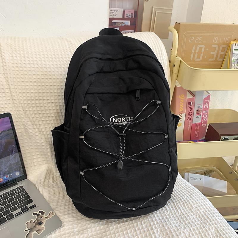 Милый рюкзак-мишка в корейском стиле, новая универсальная модель высокой ценности, в университетском стиле, контрастного цвета, большой вместимости, для путешествий