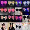 With LED Light Masquerade Cat Ear Headband Cosplay Headwear Fancy Dress Hairband Hair Accessories