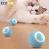 Cat Interactive Ball Training Self-moving Kitten Electric Cat Ball Toys Electronic Automatic Rolling Magic Ball Toys for Cat