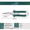 Stainless Steel Straight Head Pruning Shears 190mm Bonsai Scissors Trimming Tools  Plant Trimming