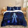 Animation Series 3D Digital Printing Three-Piece Bedding Kit Bed Sheet Quilt Cover
