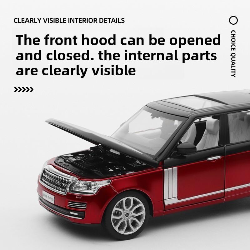 Alloy Range Diecast Rover Sport Car Model With Inertia Control For Gift Children
