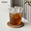 Cold Coffee Cups  Aesthetic Glass Cup Water Bottle Glasses for Drink Decorative Drinkware Cold Coffee Mug Cocktail Glass