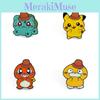 Cute Cartoon Pokmon Metal Badge Pet Elf Gengar Psyduck Pokmon Brooch Accessories