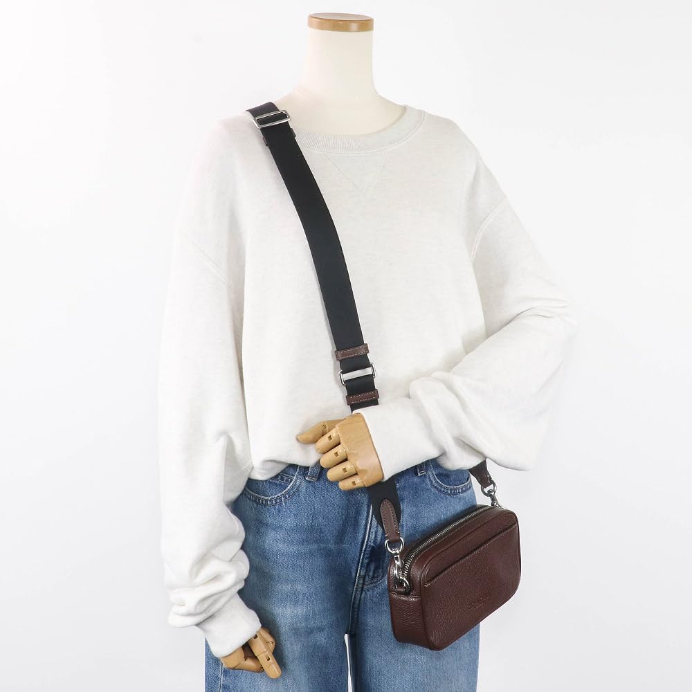 Bag Shoulder Bag CR179 SVMPL Mini Bag 2way Outlet [Coach] Men's Silver/Maple [Item]