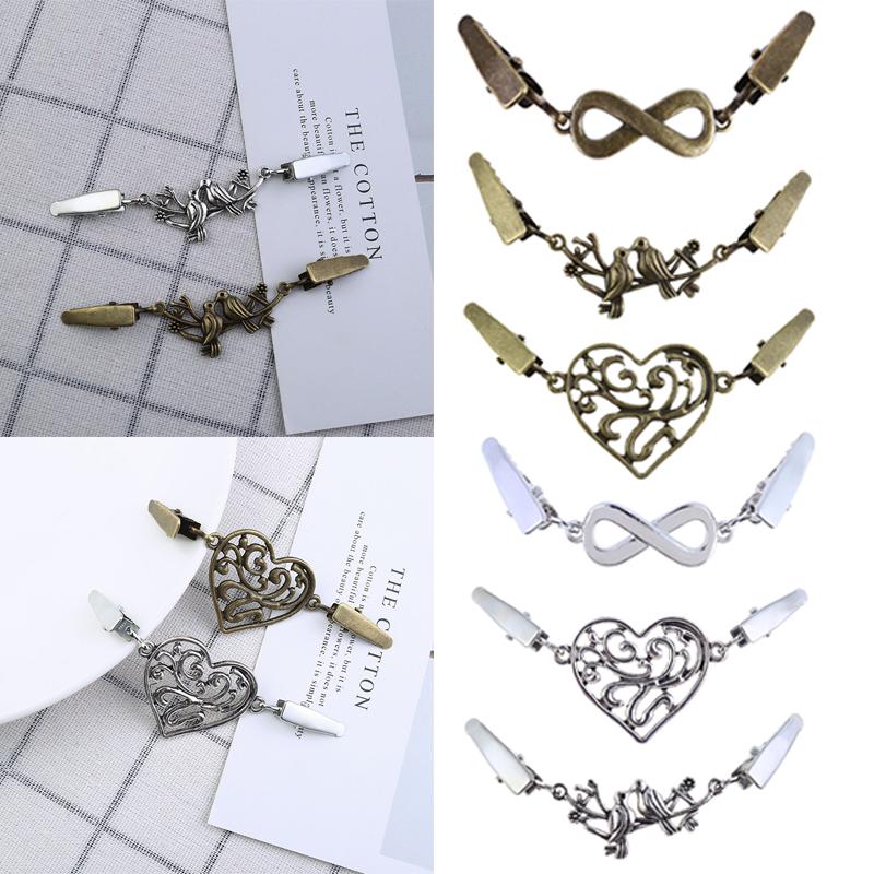 Воротник рубашки, кардиган, заколка, брошь для шали, застежка-уточка, застежка для свитера, блузки, булавка