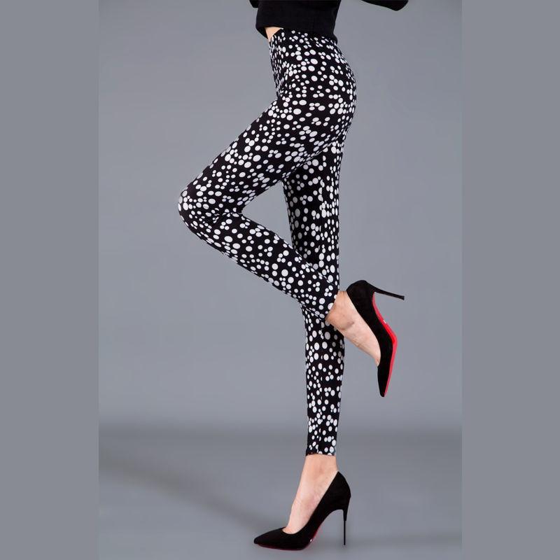 Женские эластичные леггинсы с принтом когтей, узкие брюки до щиколотки, один размер