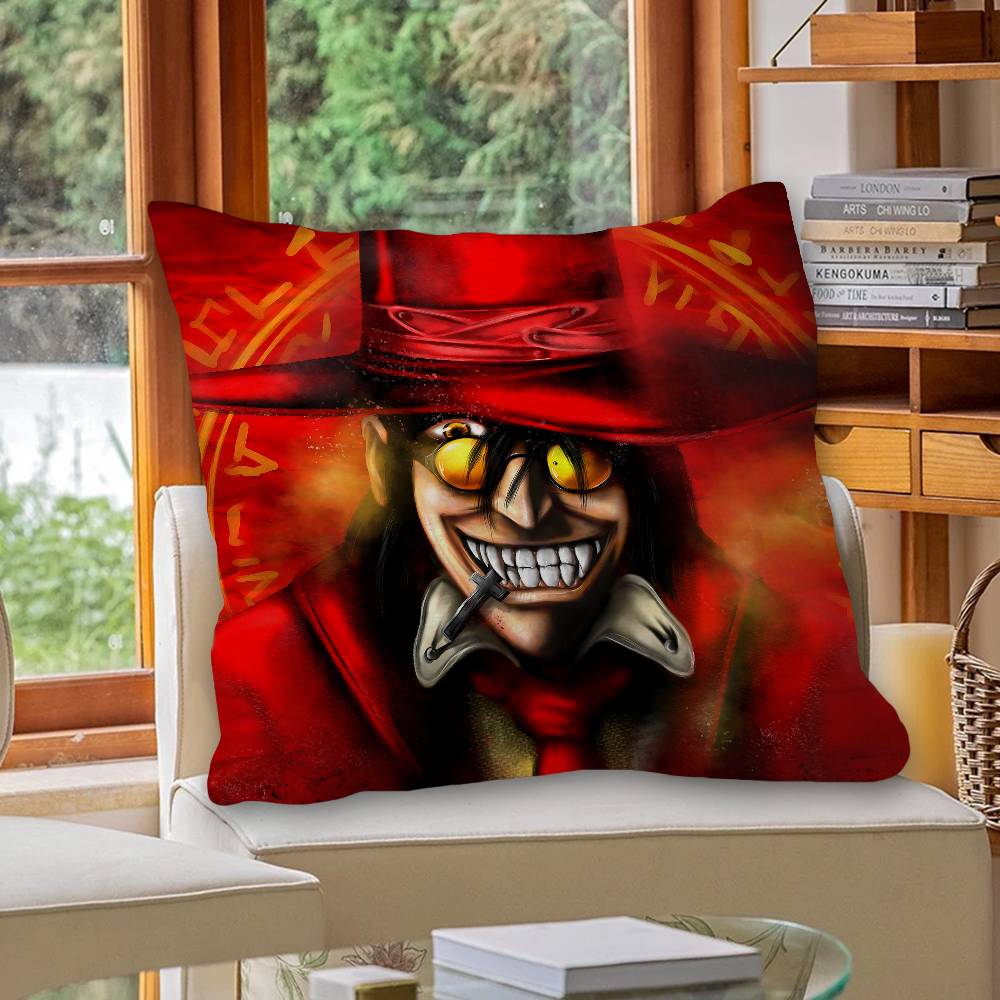 Аниме H-Hellsing Счастливый Дракон Наволочка Чехол на Подушку для Дивана Украшение для Домашней Комнаты Детский Подарок