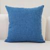 Nordic Home Thickened Linen Solid Color Pillowcase Sofa Cushion Cover Pillowcase