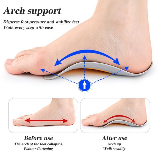 1 пара ультратонких силиконовых стелек для мужской/женской обуви, стельки с амортизацией, мягкие, с противоскользящей накладкой на пятку
