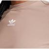 adidas Футболка Originals Neutral Court Graphic Tee для женщин, топы, розовые, коричневые IS5267