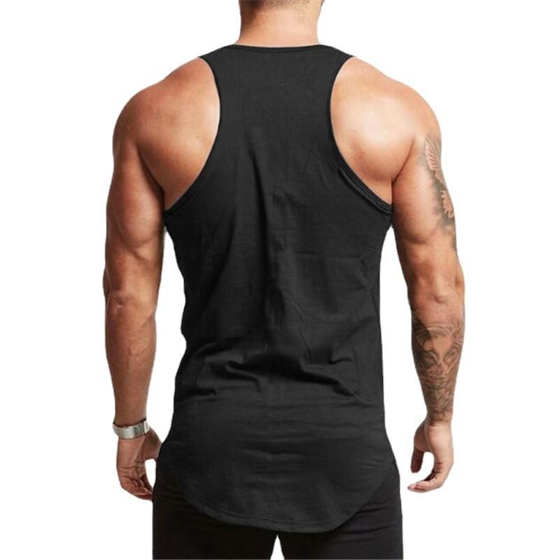 Muscleguys Летний мужской беговой тренировочный жилет-стрингер для фитнеса, бодибилдинга, тонкая футболка без рукавов