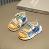 Детские мультяшные сандалии 2025 лето детская функциональная обувь мужские и женские детские пляжные туфли с закрытым носком обувь для малышей 2025