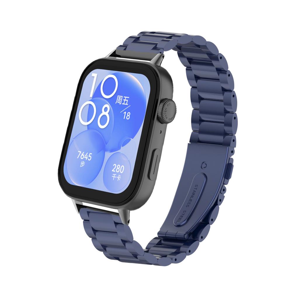 Ремешок из нержавеющей стали для Huawei Watch Fit 3, сменный металлический ремешок, быстрый браслет-браслет для Huawei Fit 3 Smartwatch Corrrea