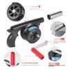 Camping Handheld Blower Lightweight Outdoor BBQ Hand Crank Fan Barbecue Accessories Portable Aiding Fire Cooking Tools