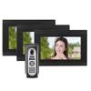 7in 1080P 3 Monitors Video Intercom Wired Wifi Doorbell Night Vision Door Camera