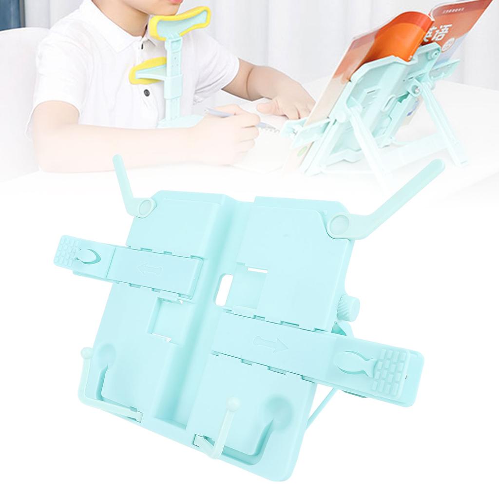 Подставка для книг для чтения, регулируемый держатель для учебников, пластиковая подставка для книг для студентов и детей