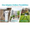 Premium 12 Inch Thread to 14 38 Tube Adapter for RO Water Ball Valve Direct Connect for Home Filter System
