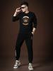 European High-End Embroidered Long-Sleeve Men's T-Shirt, 2025 Autumn and Winter New Trendy Slim-Fit Pullover Crew Neck Sweatshirt