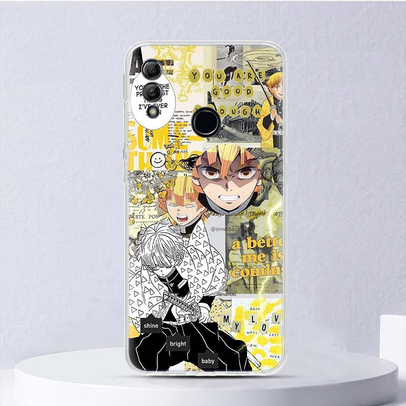 Мягкий чехол Demon Slayer аниме Kimetsu No Yaiba для Huawei P Smart Z Y5 Y6 Y7 Y9S 2019, чехол для телефона Honor 10 Lite 9 9X 8X 8A Pro 8S