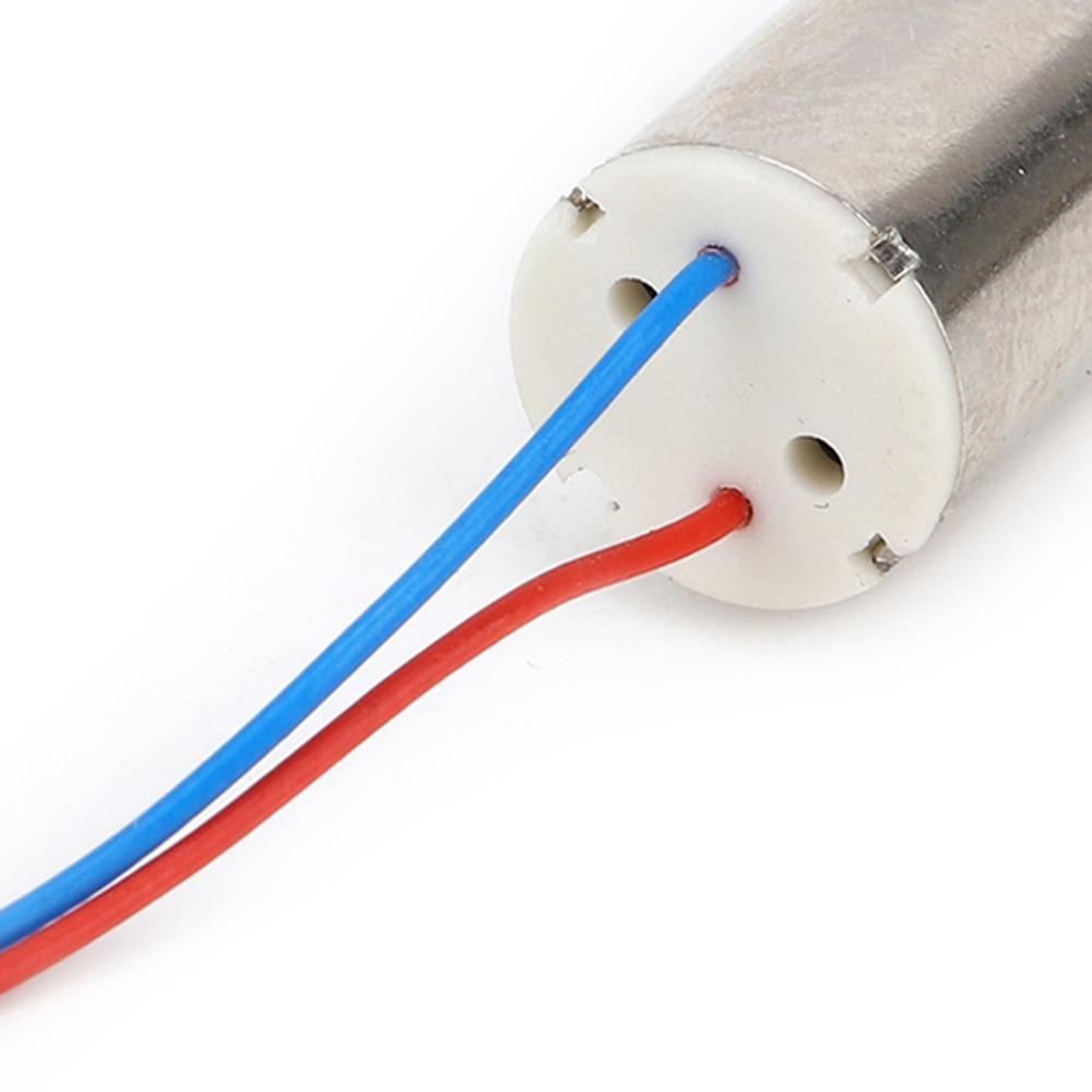 2pcs 3~5V Voltage Hollow Cup Motor 8.5x20mm Size Micro Coreless Motor Drone Motor For Quadcopter