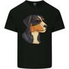 Унисекс легкая хлопковая футболка с изображением собаки породы Аппенцелльская зенненхунд