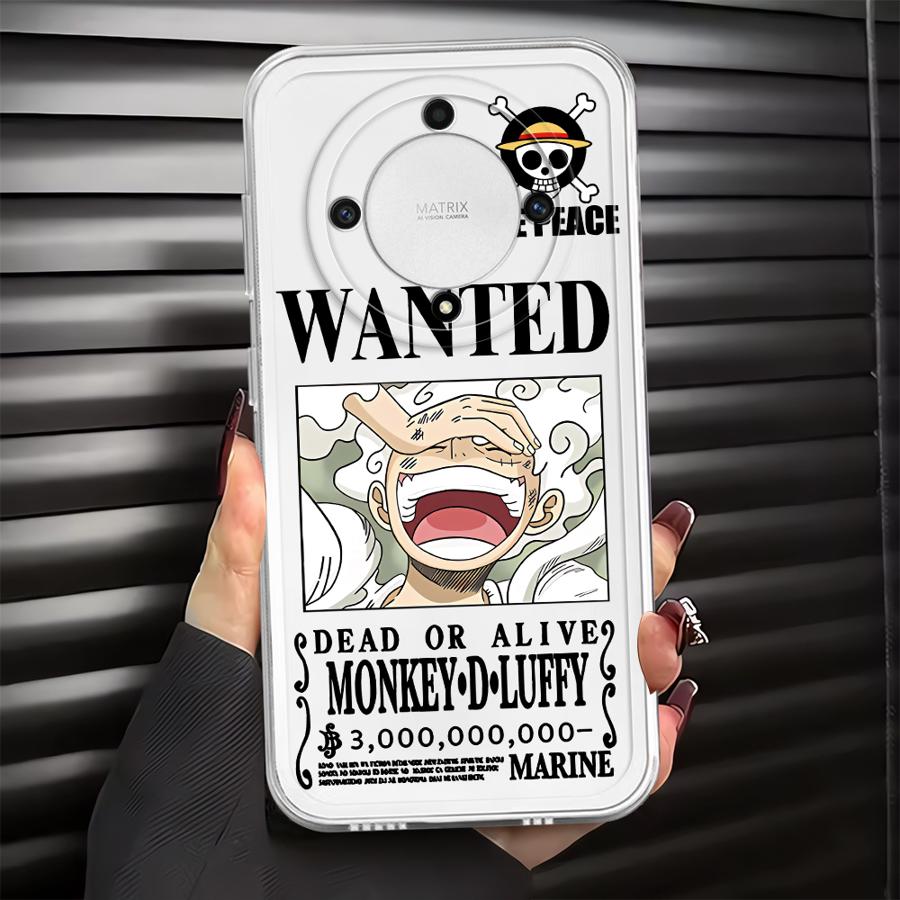 Чехол One Piece Luffy для Honor X8a X7b 90 Lite X8 X9b X8b X9a Мягкая крышка для телефона